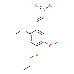 2,5-DIMETHOXY-4-PROPYLTHIO-BETA-NITROSTYREN, >95 structure