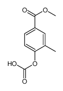 Carbonic acid methyl[p-(methoxycarbonyl)phenyl] ester structure