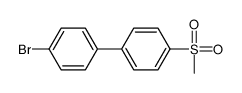 4-BROMO-4'-(METHYLSULFONYL)-1,1'-BIPHENYL structure