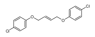 1,4-BIS-(4-CHLOROPHENOXY)-2-BUTENE结构式