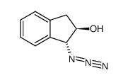 (1R,2R)-(-)-trans-1-azidoindan-2-ol结构式