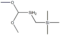 trimethylsilylmethyl(methyldimethoxy)silane structure