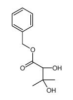 (R)-2,3-Dihydroxy-3-Methyl-Butyric Acid Benzyl Ester Structure