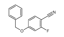 4-(benzyloxy)-2-fluorobenzonitrile Structure