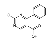 2-chloro-4-phenylpyrimidine-5-carboxylic acid结构式