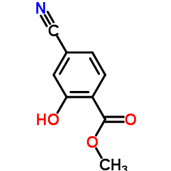 Methyl 4-cyano-2-hydroxybenzoate Structure