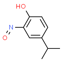Phenol, 4-(1-methylethyl)-2-nitroso- (9CI)结构式