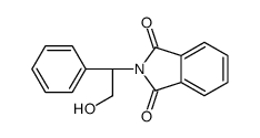 2-[(1R)-2-hydroxy-1-phenylethyl]isoindole-1,3-dione结构式