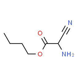 Acetic acid, aminocyano-, butyl ester (9CI) Structure