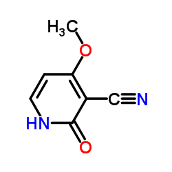 2-hydroxy-4-methoxypyridine-3-carbonitrile structure