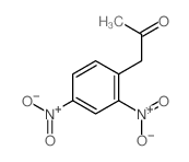 2-Propanone,1-(2,4-dinitrophenyl)- Structure