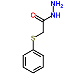 2-(Phenylsulfanyl)acetohydrazide结构式