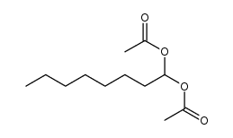 octylidene diacetate结构式