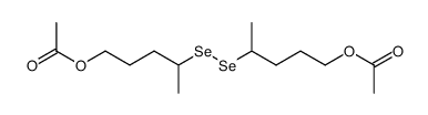 4,4'-Diselenodi(1-pentanol)diacetate结构式