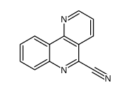 benzo[h][1,6]naphthyridine-5-carbonitrile Structure