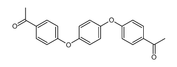 1-[4-[4-(4-acetylphenoxy)phenoxy]phenyl]ethanone结构式