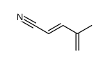 4-methylpenta-2,4-dienenitrile Structure