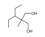 2-methyl-2-pentan-3-ylpropane-1,3-diol结构式
