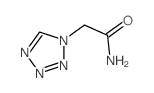1H-四唑-1-乙酰胺结构式