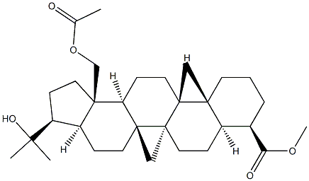 (4R)-28-Acetyloxy-22-hydroxyhopan-23-oic acid结构式