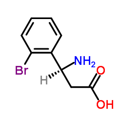 (S)-3-氨基-3-(2-溴苯基)丙酸图片