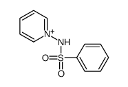 1-(Phenylsulfonylamino)pyridinium结构式