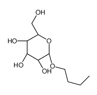 butyl D-glucoside Structure
