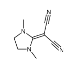 2-(1,3-dimethylimidazolidin-2-ylidene)malononitrile Structure