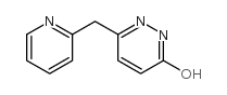 6-pyridin-2-ylmethyl-pyridazin-3-ol Structure