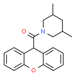 (3,5-dimethylpiperidin-1-yl)(9H-xanthen-9-yl)methanone picture