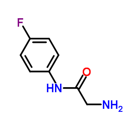 2-amino-N-(4-fluorophenyl)acetamide structure