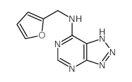 N-(2-furylmethyl)-3,5,7,8,9-pentazabicyclo[4.3.0]nona-2,4,6,8-tetraen-2-amine Structure