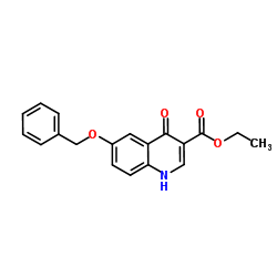 6-Benzyloxy-4-hydroxy-quinoline-3-carboxylic acid ethyl ester picture