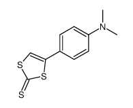 4-(4-dimethylamino-phenyl)-[1,3]dithiole-2-thione结构式