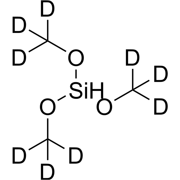 Trimethoxysilane-d9结构式