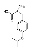 (2S)-2-amino-3-(4-propan-2-yloxyphenyl)propanoic acid结构式