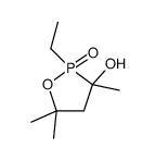 2-ethyl-3,5,5-trimethyl-2-oxo-1,2λ5-oxaphospholan-3-ol Structure