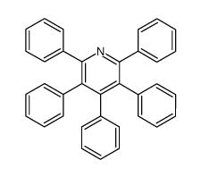 PYRIDINE, 2,3,4,5,6-PENTAPHENYL-结构式