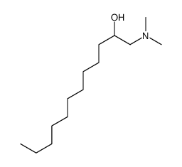1-(dimethylamino)dodecan-2-ol结构式