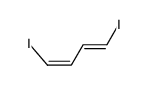 (E,Z)-1,4-diiodobuta-1,3-diene Structure