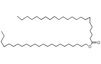 Tricosanyl tricosanoate Structure