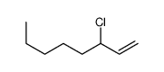 3-chlorooct-1-ene Structure