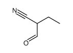 2-formylbutanenitrile Structure