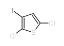 2,5-dichloro-3-iodothiophene Structure