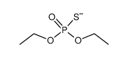 O,O-diethyl thiophosphate结构式