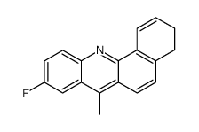 9-Fluoro-7-methylbenz[c]acridine structure