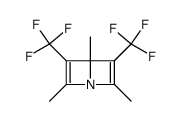 2,4,6-trimethyl-3,5-bis-trifluoromethyl-1-aza-bicyclo[2.2.0]hexa-2,5-diene Structure