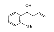 1-(2-aminophenyl)-2-methylbut-3-en-1-ol结构式