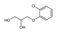 3-(2-Chlorophenoxy)-1,2-propanediol Structure