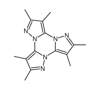 2,3,5,6,8,9-Hexamethyl-1,3b,4,6b,7,9b-hexaaza-trindene结构式